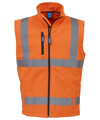 YOKO Hi-vis Softshell Gilet (HV006)