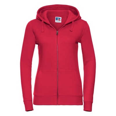 Russell Ladies Authentic Zipped Hooded Sweatshirt