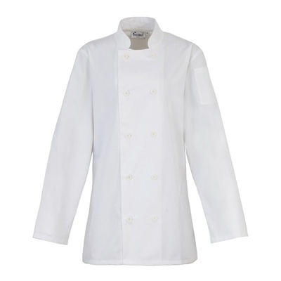 Premier Ladies Long Sleeve Chef's Jacket