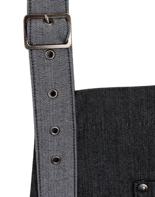 Premier Domain Contrast Denim Bib Apron