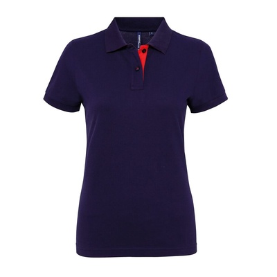 Asquith & Fox Women's Contrast polo