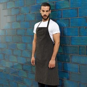 Premier Classic Stripe Bib Apron