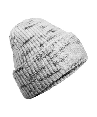 Beechfield Chunky Knit Reverse Patch Beanie