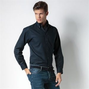 Kustom Kit Workplace Oxford Shirt Long Sleeved