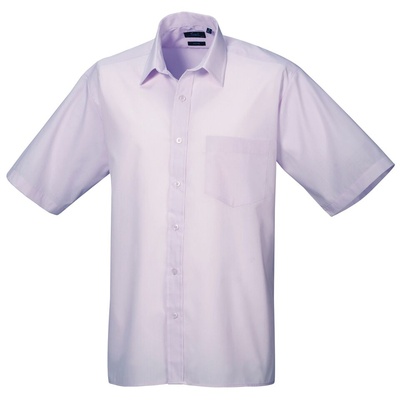 Premier Men's Short Sleeve Poplin Shirt