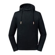 Russell Pure Organic High Collar Hooded Sweatshirt