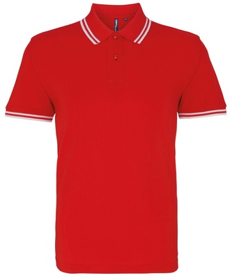 Asquith & Fox Men's Classic Fit Tipped Polo