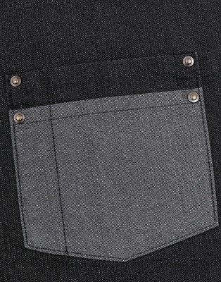 Premier Domain Contrast Denim Bib Apron