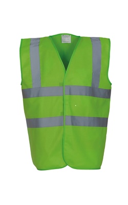 YOKO Hi-Vis 2-Band-and-Braces Waistcoat (HVW100)