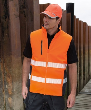 Result Safeguard Reversible Soft Padded Gilet R332X