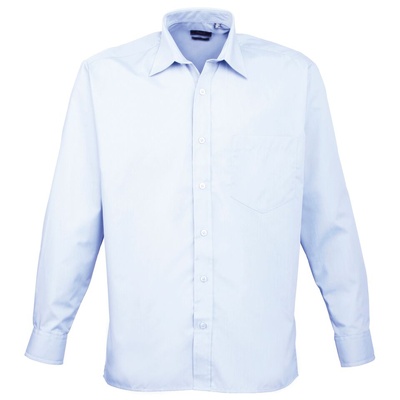 Premier Men's Long Sleeve Poplin Shirt