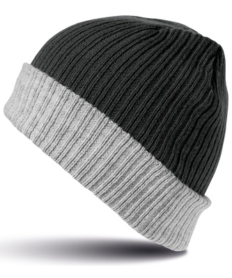 Result Double Layer Knitted Hat R378X