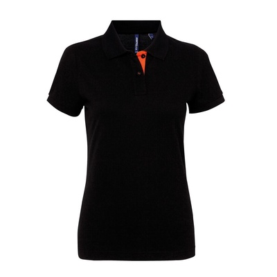 Asquith & Fox Women's Contrast polo