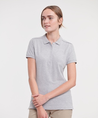 Russell Ladies Fitted Stretch Polo