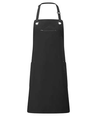 Premier 'Barley' Contrast Stitch Sustainable Bib Apron