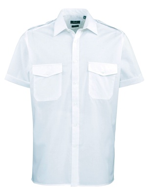 Premier Men's Short Sleeve Pilot Shirt