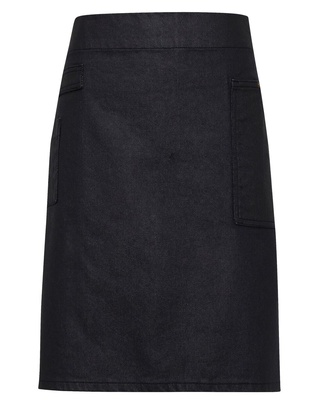 Premier 'Division' Waxed Look Denim Waist Apron