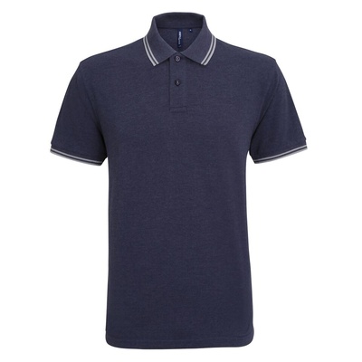 Asquith & Fox Men's Classic Fit Tipped Polo