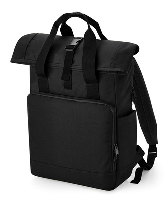 BagBase Recycled Twin Handle Roll-top Laptop Backpack