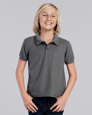 DryBlend Youth Double Pique Polo