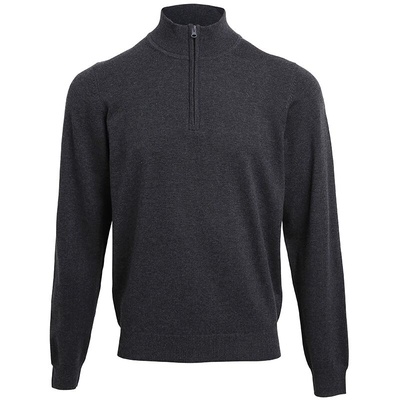 Premier Men's Quarter Zip Knitted Sweater