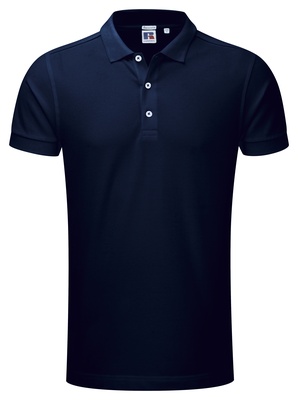 Russell Men's Fitted Stretch polo