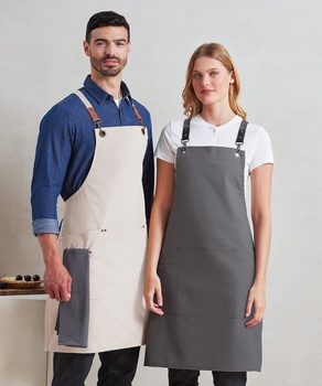 Premier Clip ‘n’ Clasp Cross-back Bib Apron