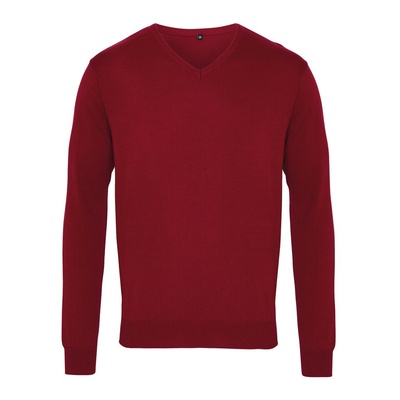 Premier Men's V-neck Knitted Sweater