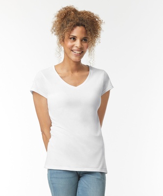 Gildan Softstyle™ Women's V-neck T-shirt