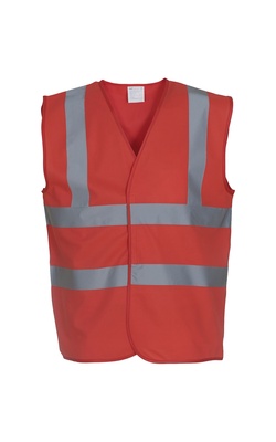 YOKO Hi-Vis 2-Band-and-Braces Waistcoat (HVW100)