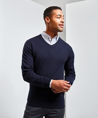 Premier Essential Men's Acrylic Knitted Sweater