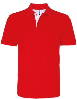 Asquith & Fox Men's Contrast Polo