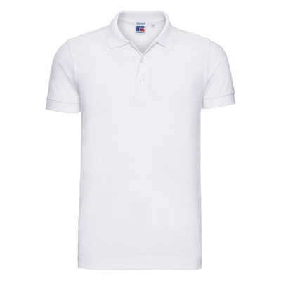 Russell Men's Fitted Stretch polo