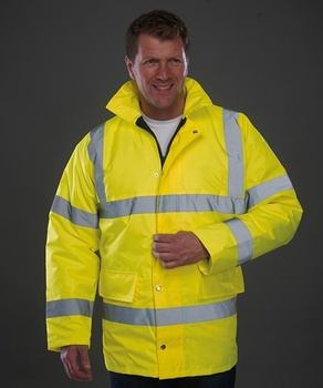 YOKO Hi-vis Classic Motorway Jacket (HVP300)