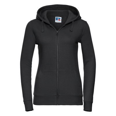 Russell Ladies Authentic Zipped Hooded Sweatshirt