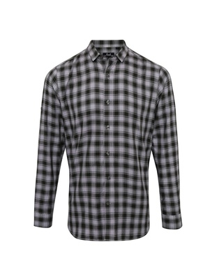 Premier Men's Long Sleeve 'Mulligan' Check Shirt