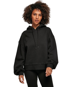 Build Your Brand Women's Organic Oversized Hoodie BY183