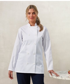 Premier Ladies Long Sleeve Chef's Jacket