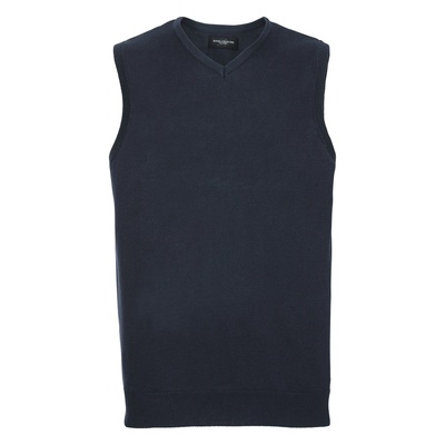 Russell V-Neck Sleeveless Knitted Sweater J716M