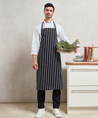 Premier Classic Stripe Bib Apron