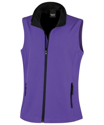 Result Women's printable softshell bodywarmer