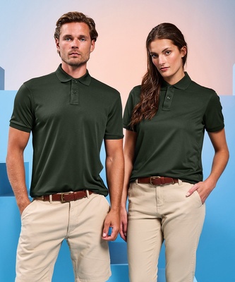 Asquith & Fox Cationic Recycled Polyester Polo AQ001