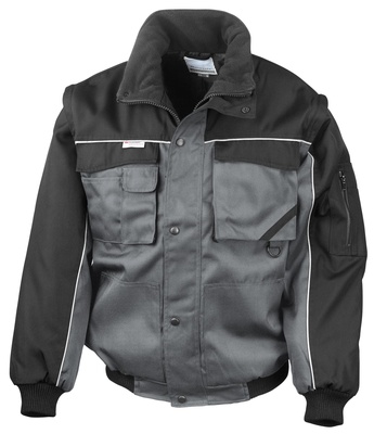 Result Work-Guard Zip Sleeve Heavy-Duty Pilot Jacket