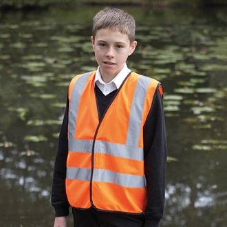 YOKO Kids Hi-vis 2 B&B Waistcoat (HVW100CH)