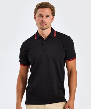 Asquith & Fox Men's Classic Fit Tipped Polo AQ011