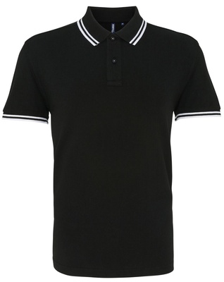 Asquith & Fox Men's Classic Fit Tipped Polo