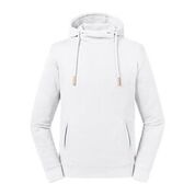 Russell Pure Organic High Collar Hooded Sweatshirt