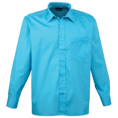 Premier Men's Long Sleeve Poplin Shirt