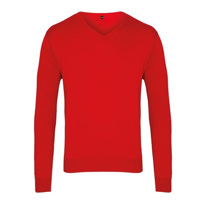 Premier Men's V-neck Knitted Sweater