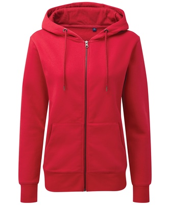 Asquith & Fox Women's Zip-Through Organic Hoodie